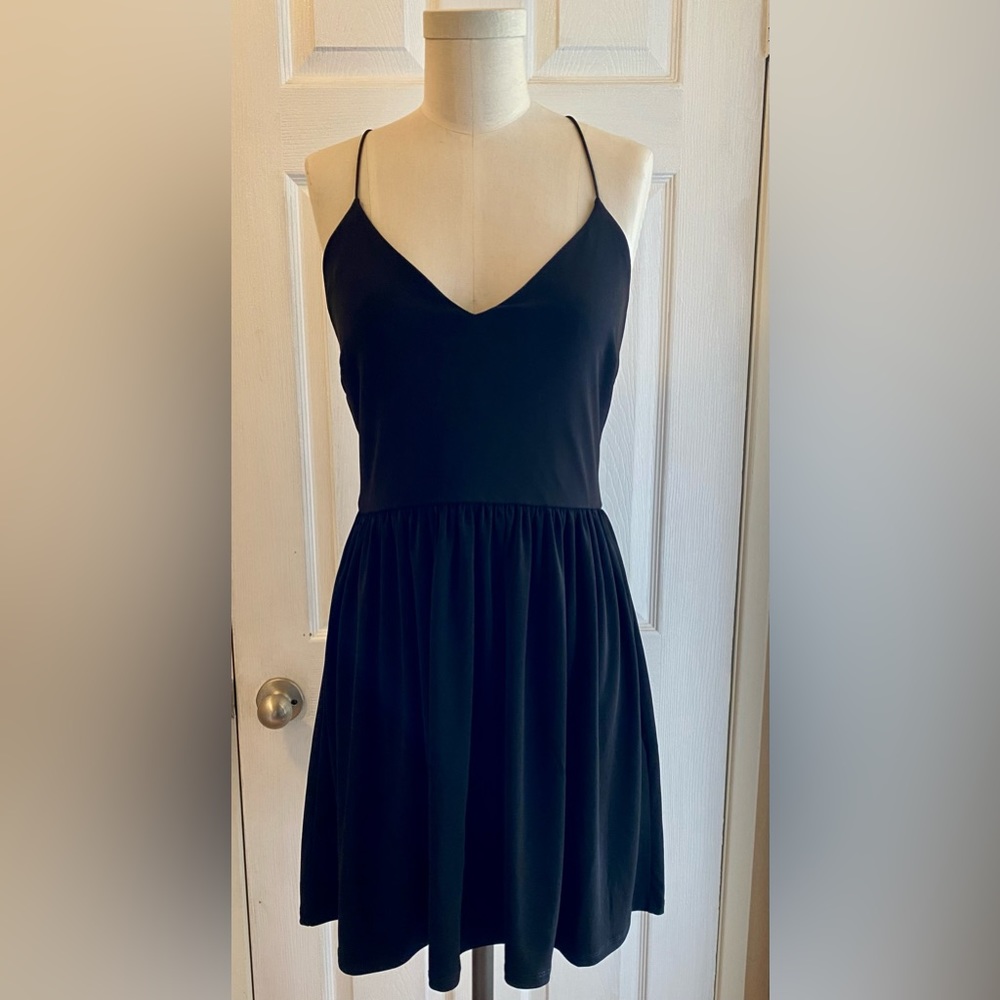 Little Black Spaghetti Strap Dress